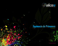 Salvapantallas ALICE2 - 22 de Septiembre, 21:18 GMT - Equinoccio de Primavera en el Hemisferio Sur